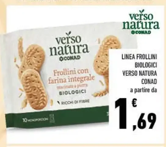 Frollini biologici Verso Natura Conad