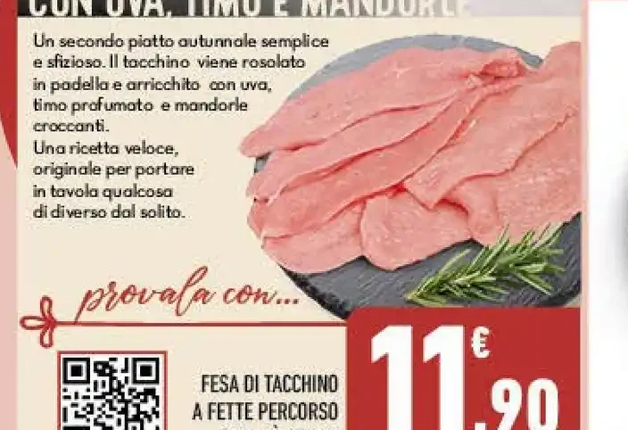 Fesa di tacchino a fette Percorso Qualità Conad