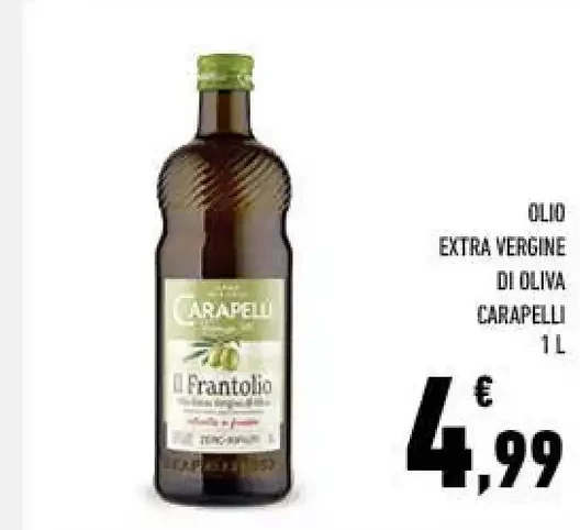 Olio extravergine di oliva Carapelli