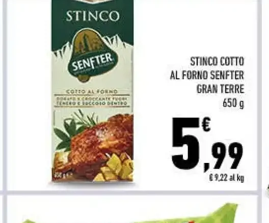 Stinco cotto al forno Senfter Gran Terre