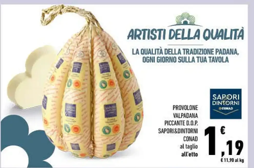 Provolone Valpadana piccante D.O.P.