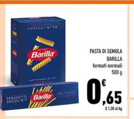 Pasta di semola Barilla
