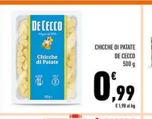 Chicche di patate De Cecco