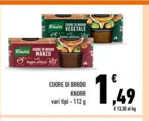 Cuore di brodo Knorr