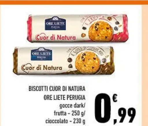 Biscotti Cuor di Natura Ore Liete Perugia