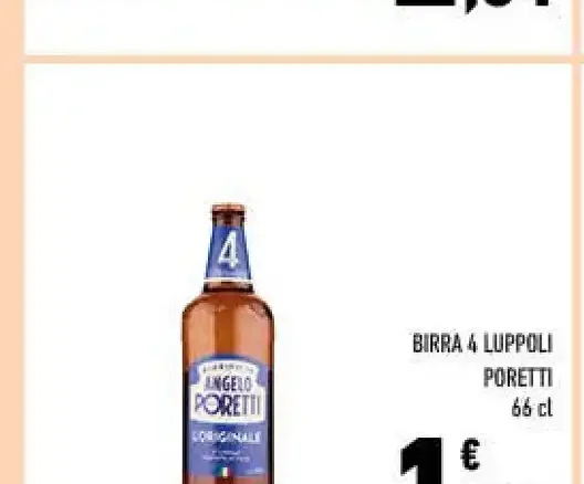 Birra 4 Luppoli Poretti