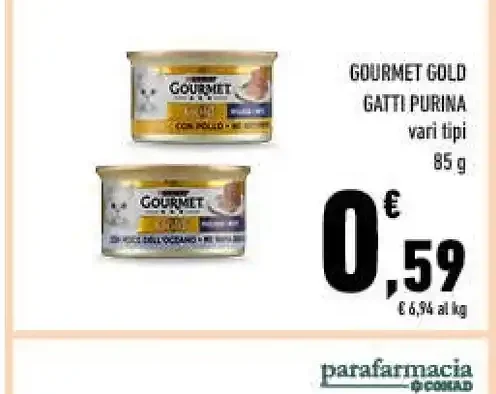 Gourmet Gold gatti purina
