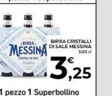 Birra Cristalli di Sale Messina