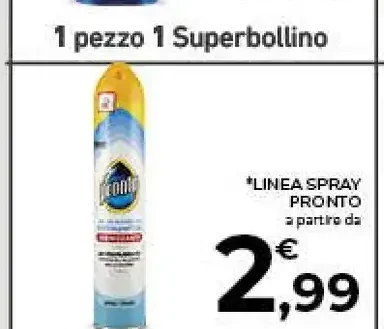 Linea spray Pronto