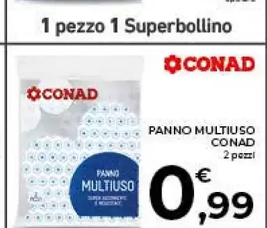 Panno multiuso Conad