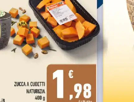 Zucca a cubetti