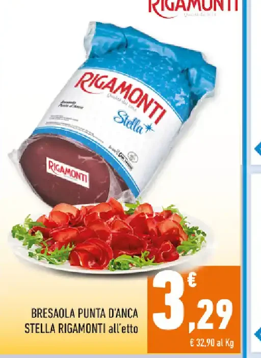 Bresaola punta d'anca Stella Rigamonti