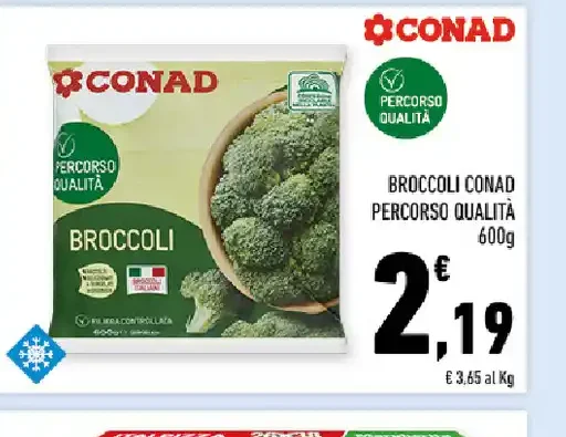 Broccoli Conad Percorso Qualità