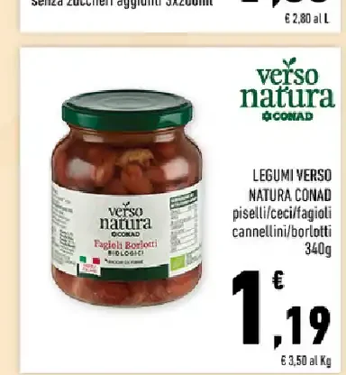 Legumi Verso Natura Conad
