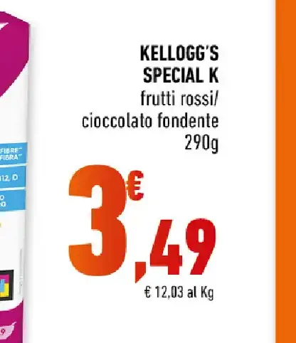 Kellogg's Special K frutti rossi