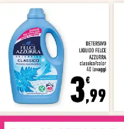 Detersivo liquido Felce Azzurra