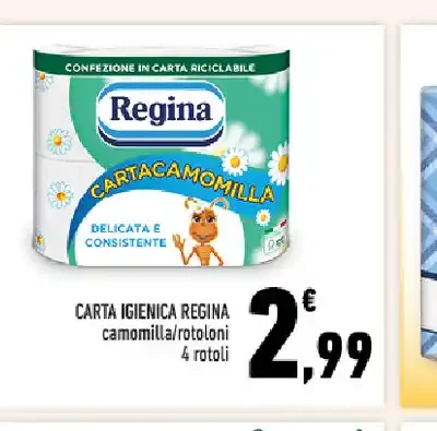 Carta igienica Regina Camomilla