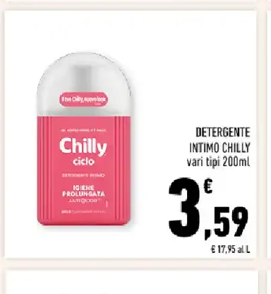 Detergente intimo Chilly