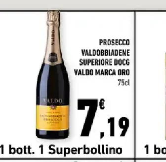 Prosecco Valdobbiadene Superiore DOCG Valdo