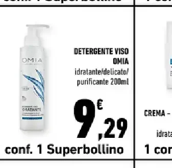 Detergente viso Omia