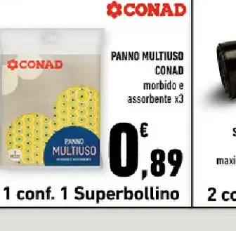 Panno multiuso Conad