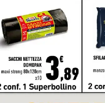 Sacchi nettezza Domopak