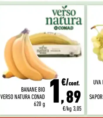 Banane bio Verso Natura Conad