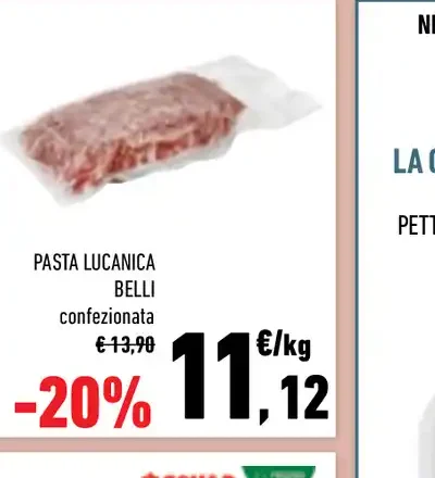 Pasta lucanica Bellì