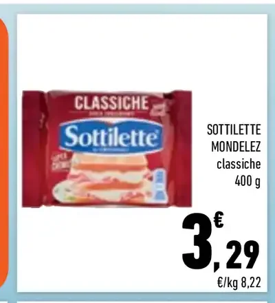 Sottilette Mondelez classiche