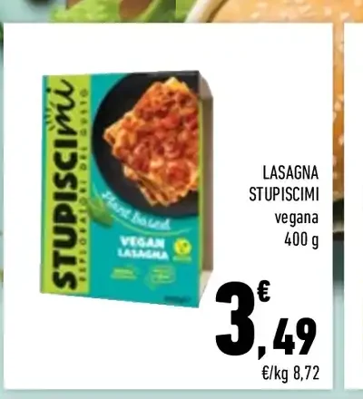 Lasagna Stupiscimi vegan