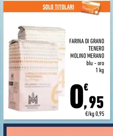 Farina di grano tenero Molino Merano
