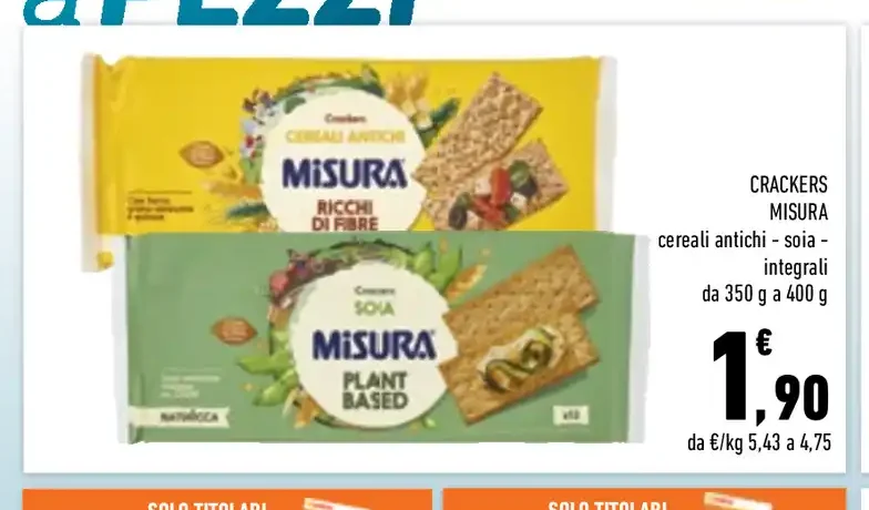 Crackers Misura