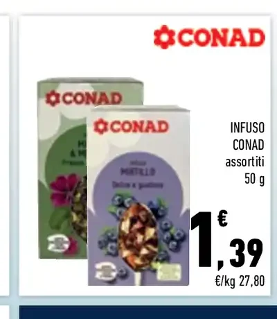 Infuso Conad assortiti