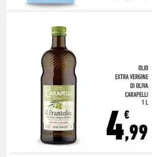 Olio extra vergine di oliva Carapelli