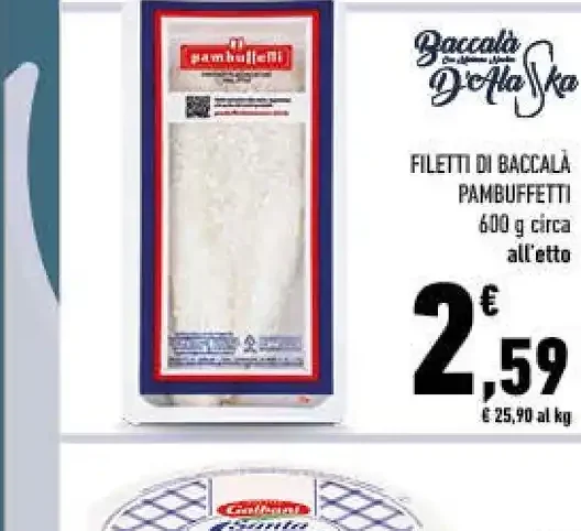 Filetti di baccalà Pambuffetti