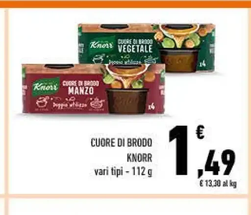 Cuore di brodo Knorr