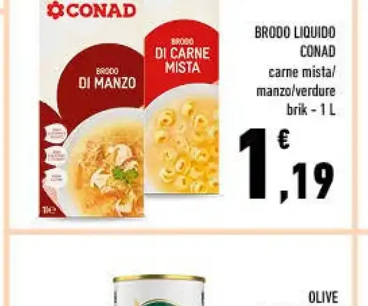 Brodo liquido Conad