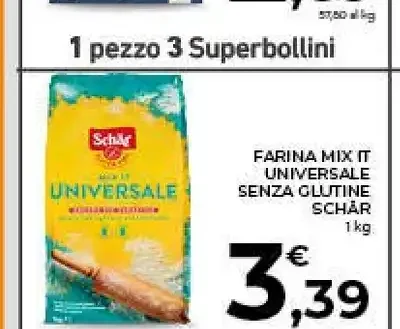Farina mix universale senza glutine Schär