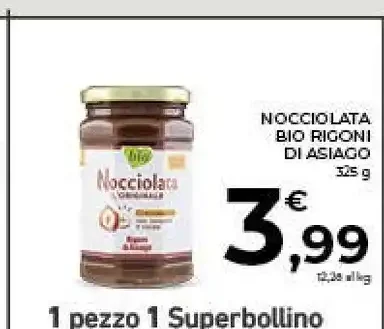 Nocciolata bio Rigoni di Asiago