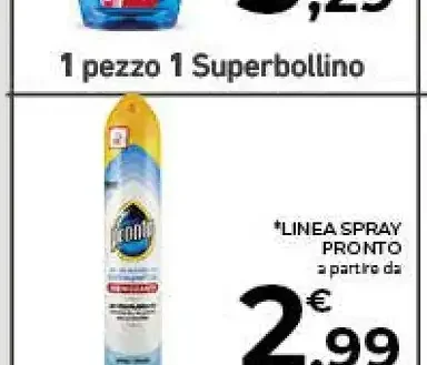 Linea spray Pronto