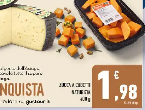 Zucca a cubetti