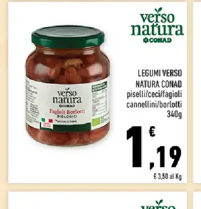 Legumi Verso Natura Conad