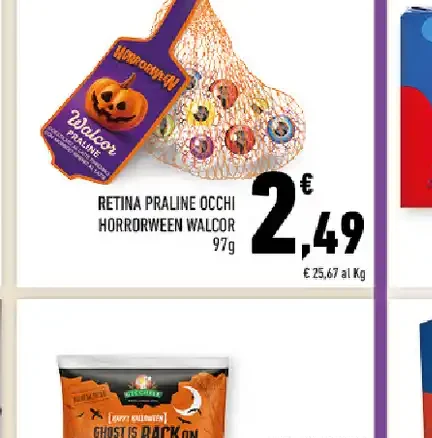 Zucca di cioccolato Halloween Walcor