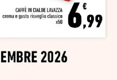 Caffè in cialde Lavazza Crema e Gusto