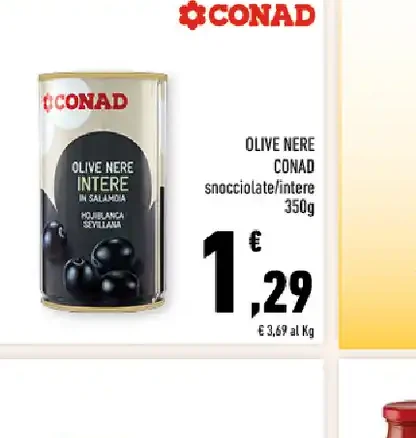 Olive nere Conad