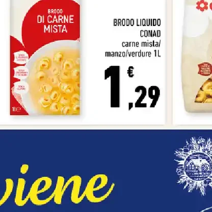 Brodo liquido Conad
