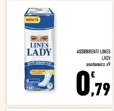 Assorbenti Lines Lady