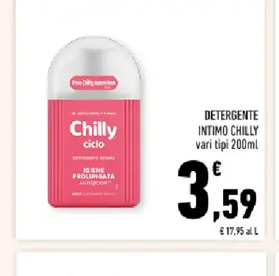 Detergente intimo Chilly