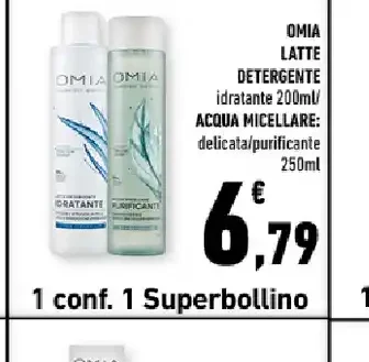 Oμία latte detergente Omia