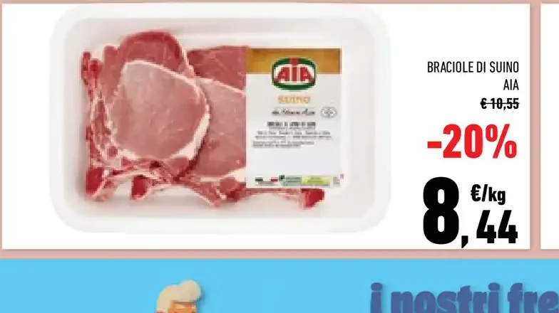 Braciole di suino AIA